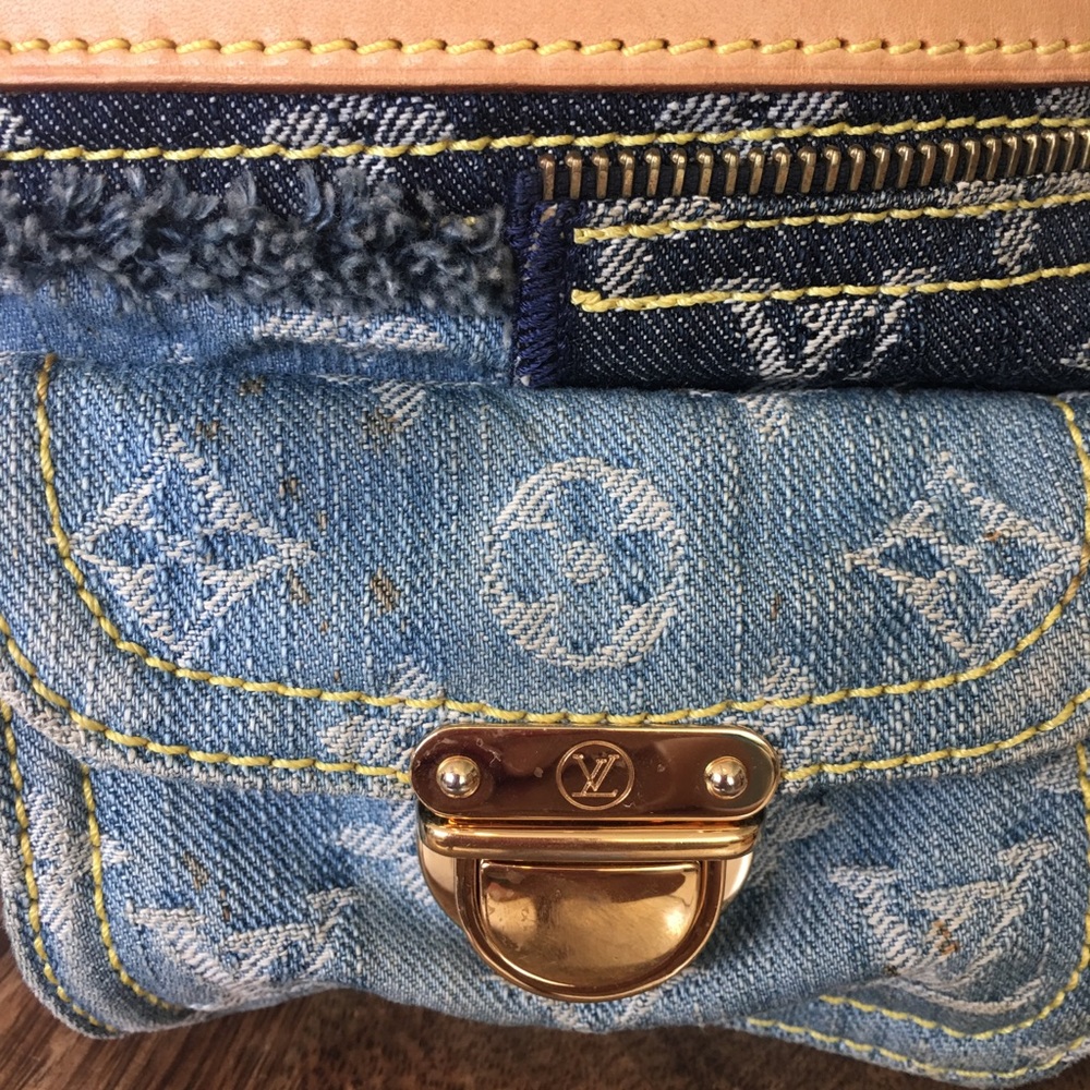 Louis Vuitton Limited Edition  Denim Bowly bag - Picture 7 of 8
